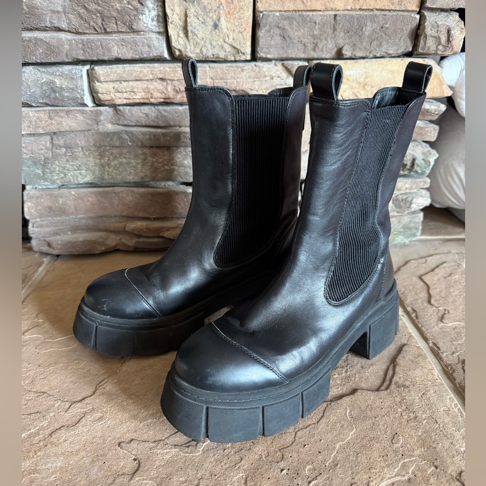 Free People Maren Mid Chelsea Combat Boot, Size 37